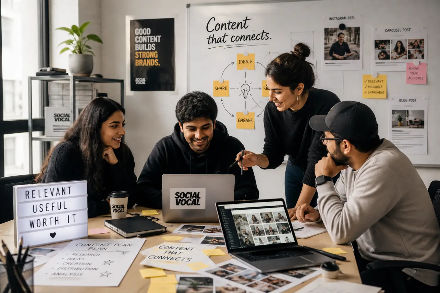 Social Vocial digital marketing agency team in Delhi